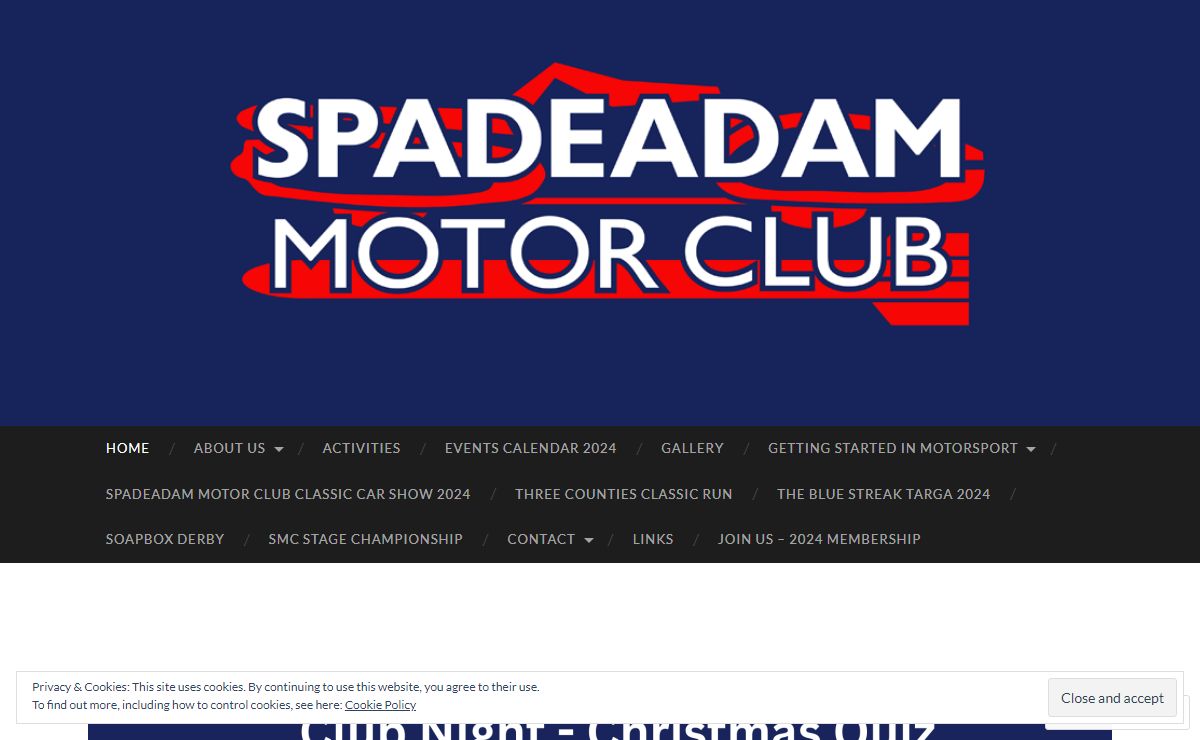 Spadeadam Motor Club | The friendliest Motor Club in North Cumbria. Established 1959