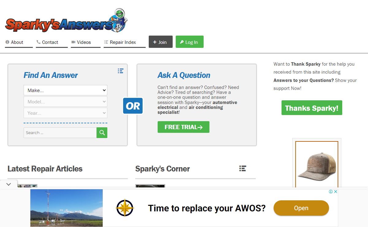 Home - Sparky's Answers