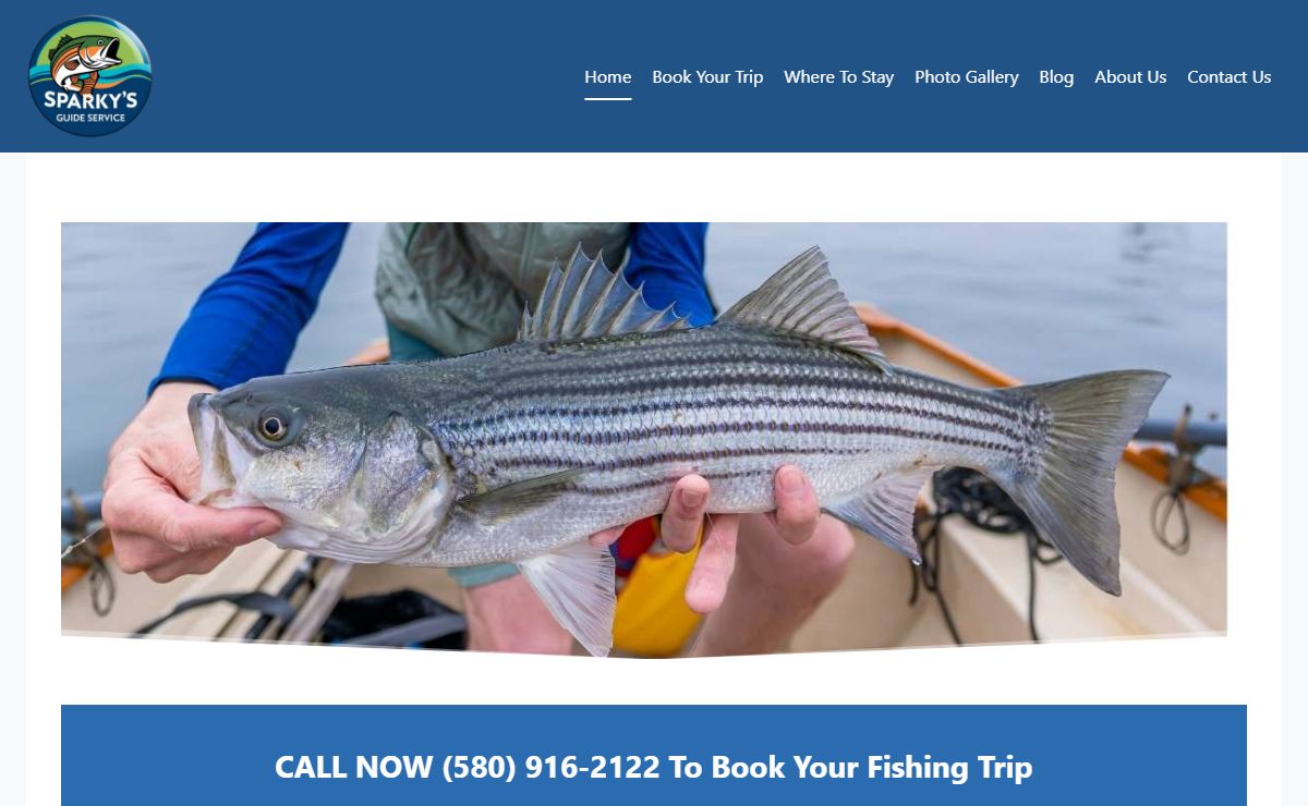 Sparky's Guide Service - Lake Texoma Fishing Guide