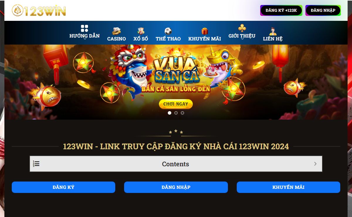 123win - Link Truy Cập Đăng Ký Nhà Cái 123Win 2024