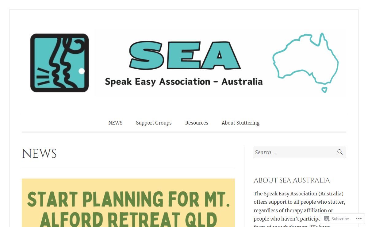 Speak Easy Association – Australia – Australia’s Peak Body Supporting People Who Stutter