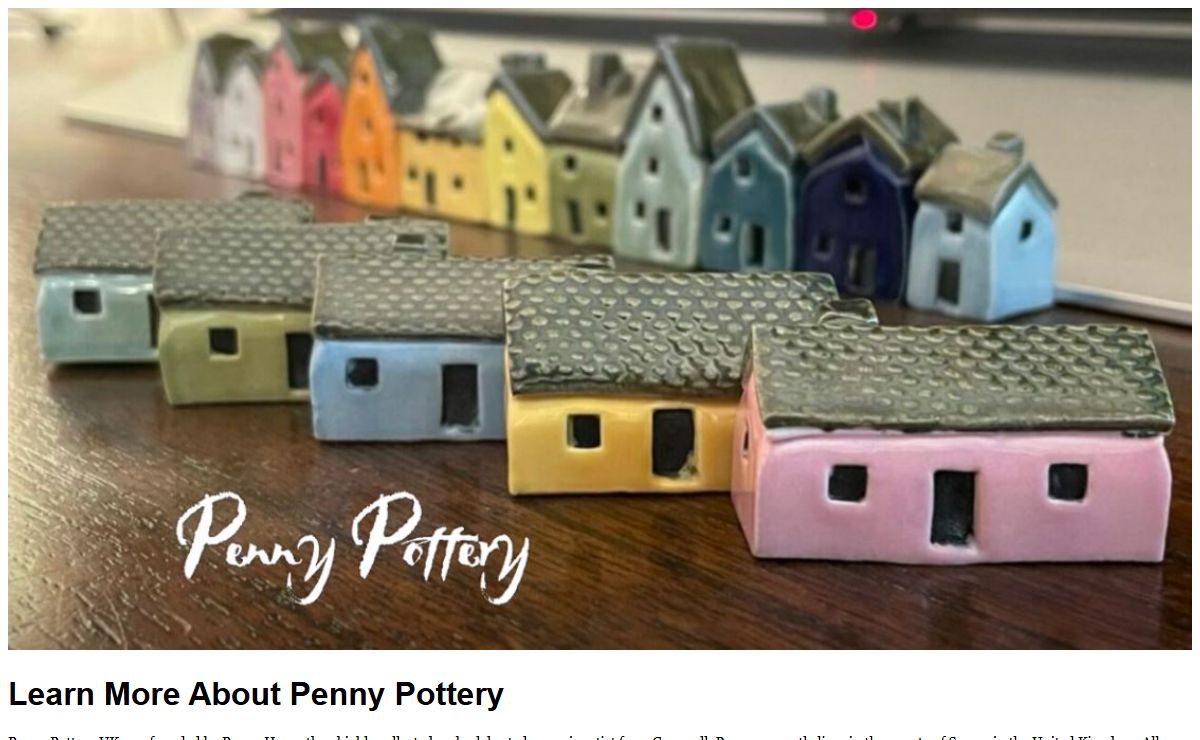 Penny Pottery - Handmade Ceramic Art by Penny Howarth
