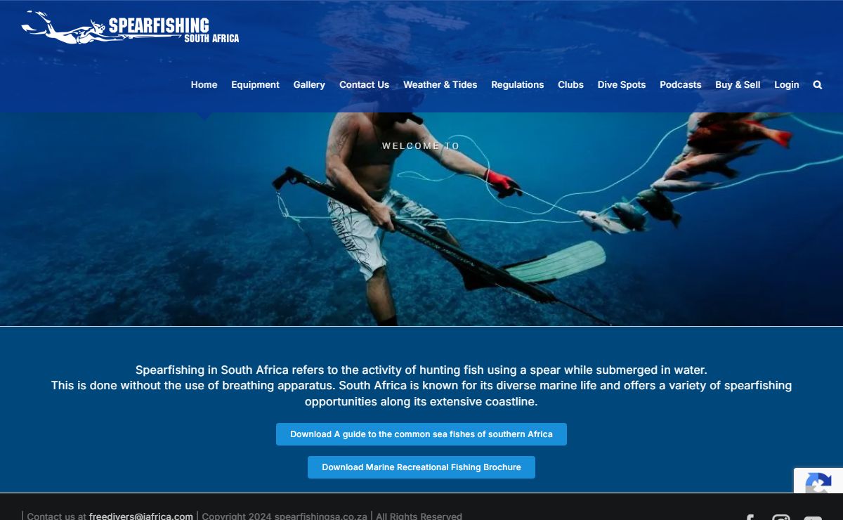 Spearfishing South Africa