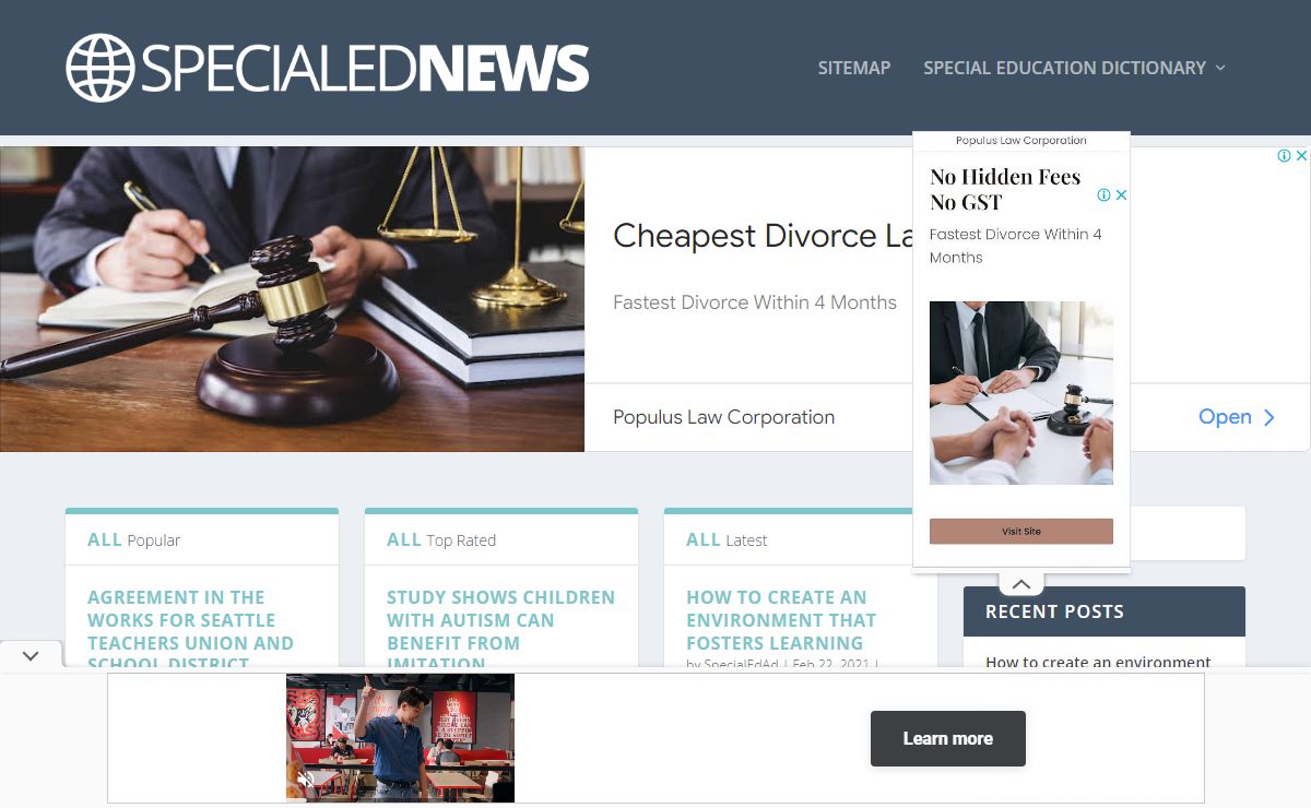 SpecialEdNews | Special Education News