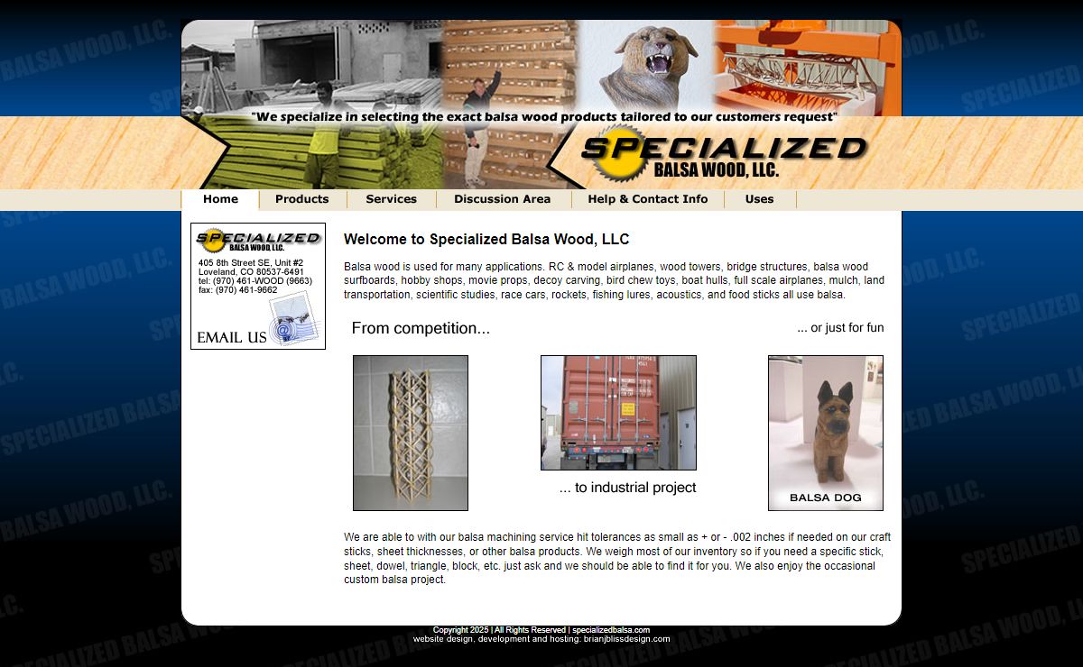 Specialized Balsa Wood, LLC