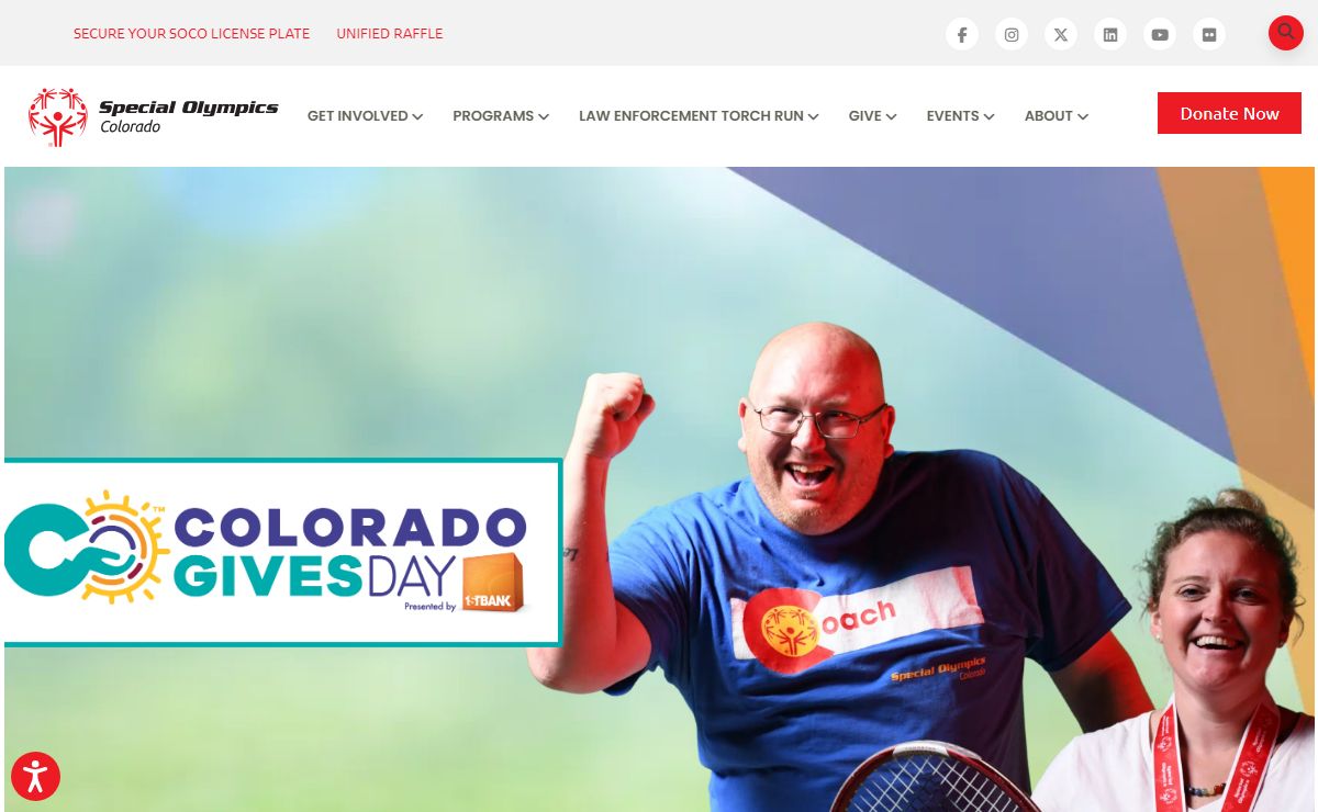 Home - Special Olympics CO
