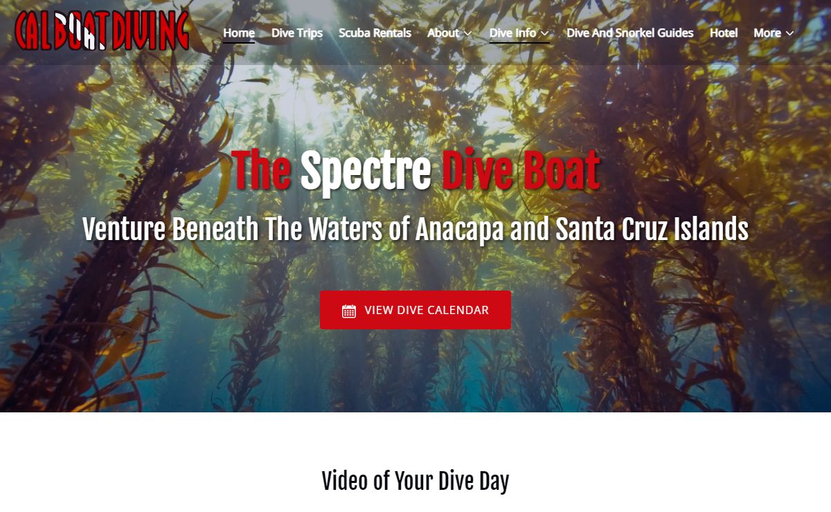 The Spectre Dive Boat | Channel Islands Diving