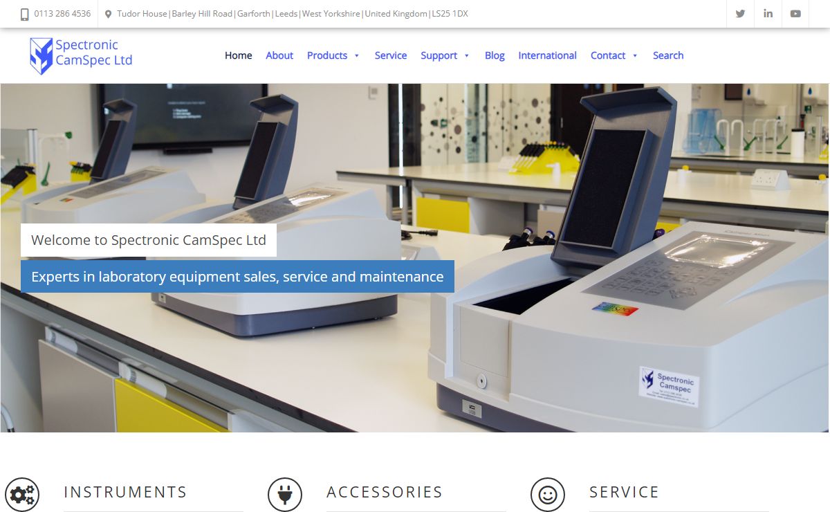 Home | Spectronic CamSpec | Experts in Analytical Instrumentation