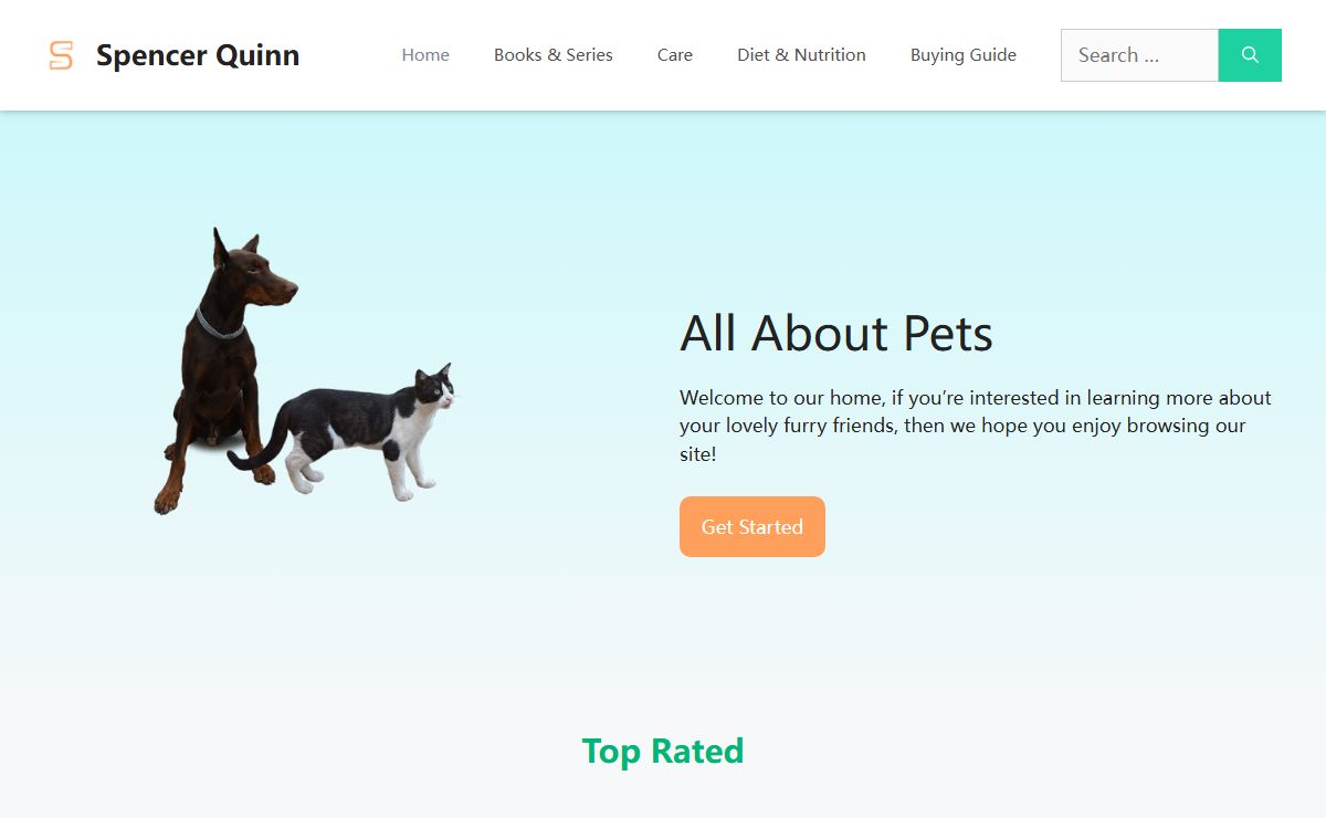 Spencer Quinn - Tips, Reviews and Guide for Pet Lovers