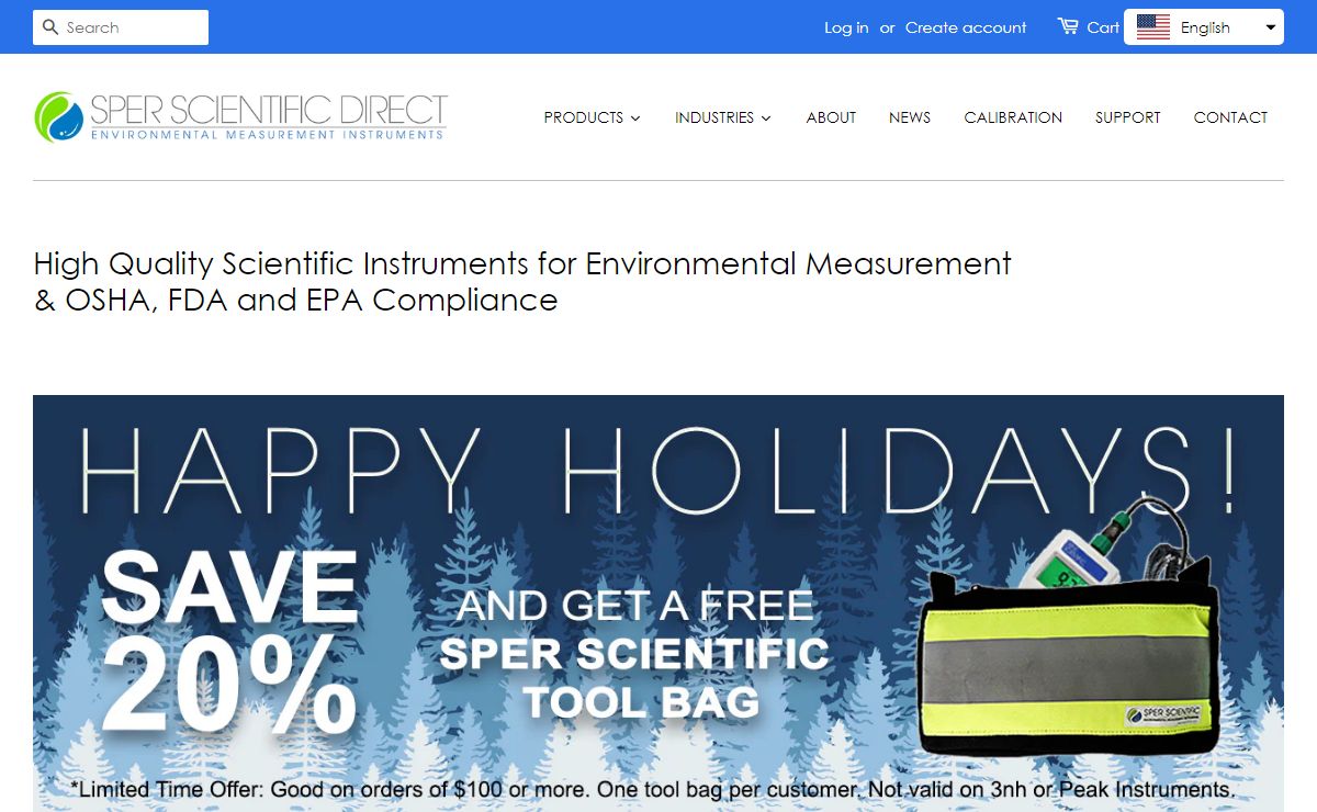 Sper Scientific Instruments | Environmental Measurement Instruments – Sper Scientific Direct