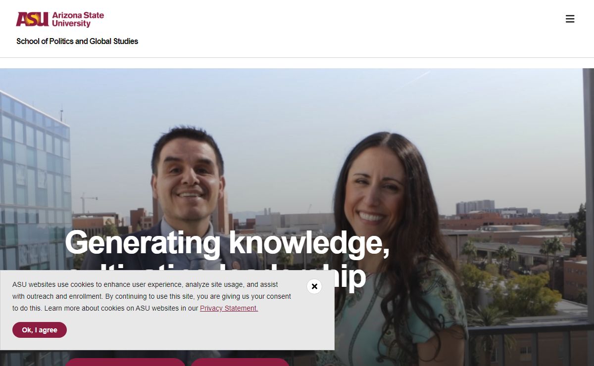 Homepage | School of Politics and Global Studies