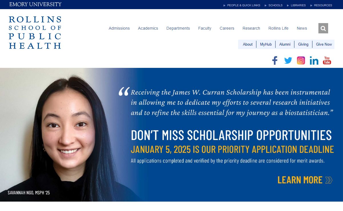Rollins School of Public Health | Rollins School of Public Health