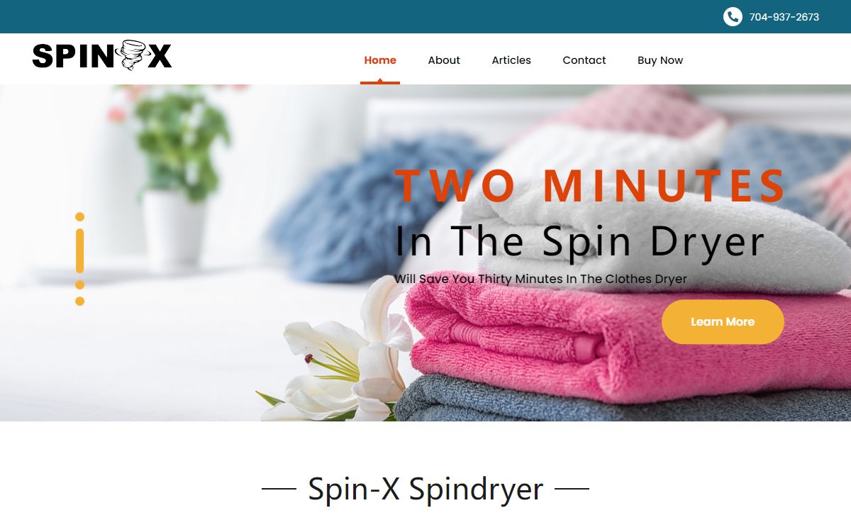 Spin-X spin dryer – Spin-X spin dryer