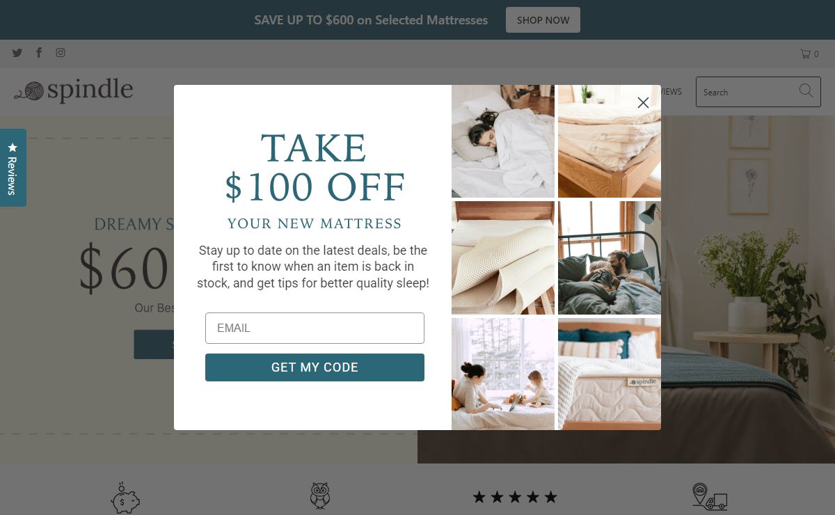 Spindle Mattress