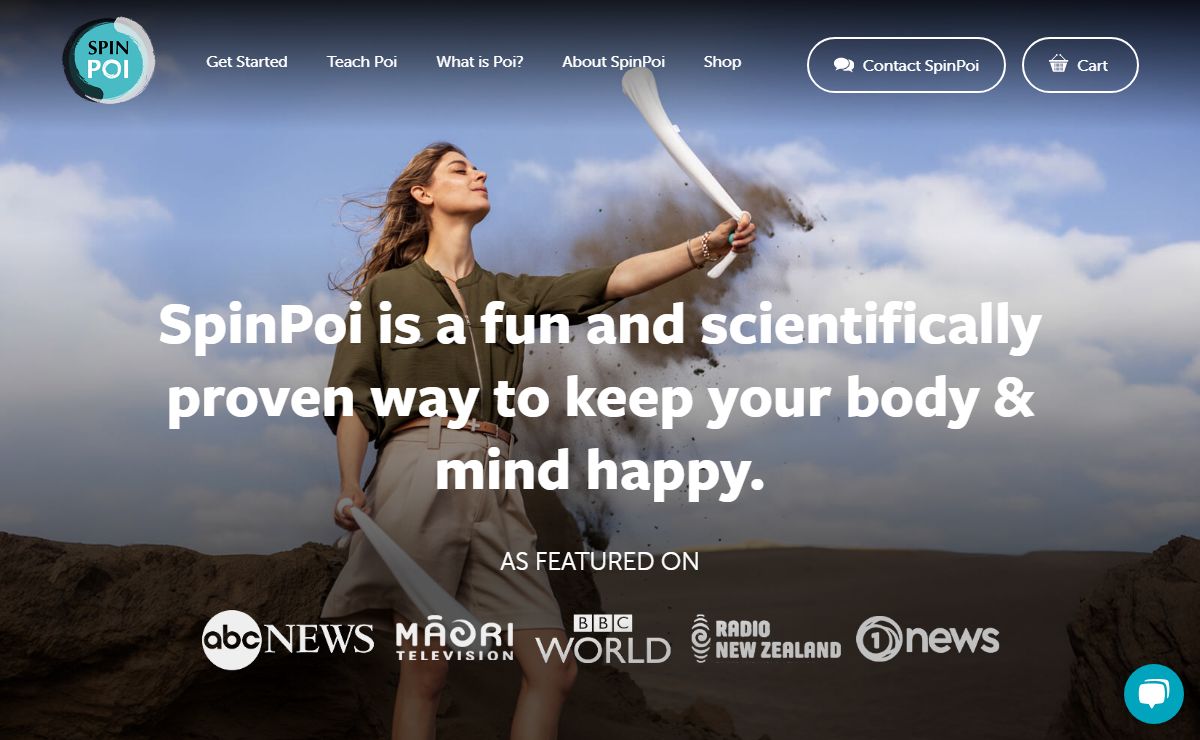 SpinPoi is fun and scientifically proven to keep your mind & body happy. - SpinPoi