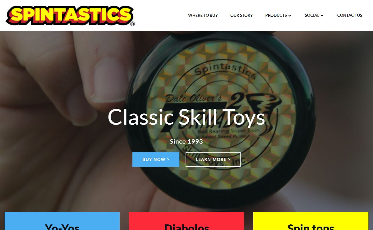 Spintastics – First name in Skill Toys