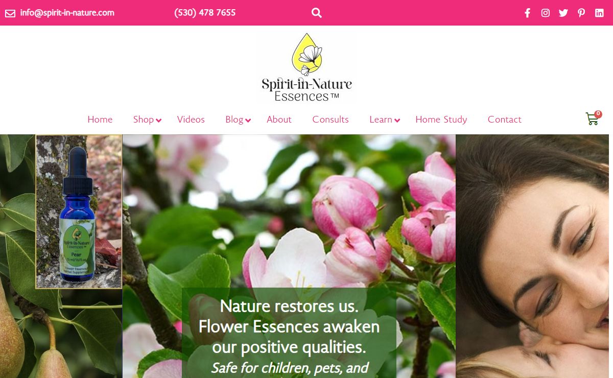Home - Spirit-in-Nature Flower Essences