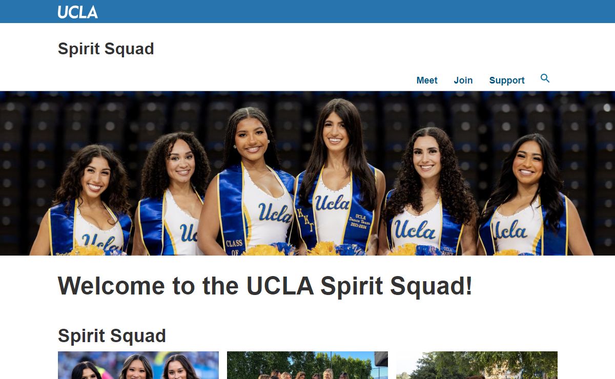 Welcome to the UCLA Spirit Squad! | Spirit Squad