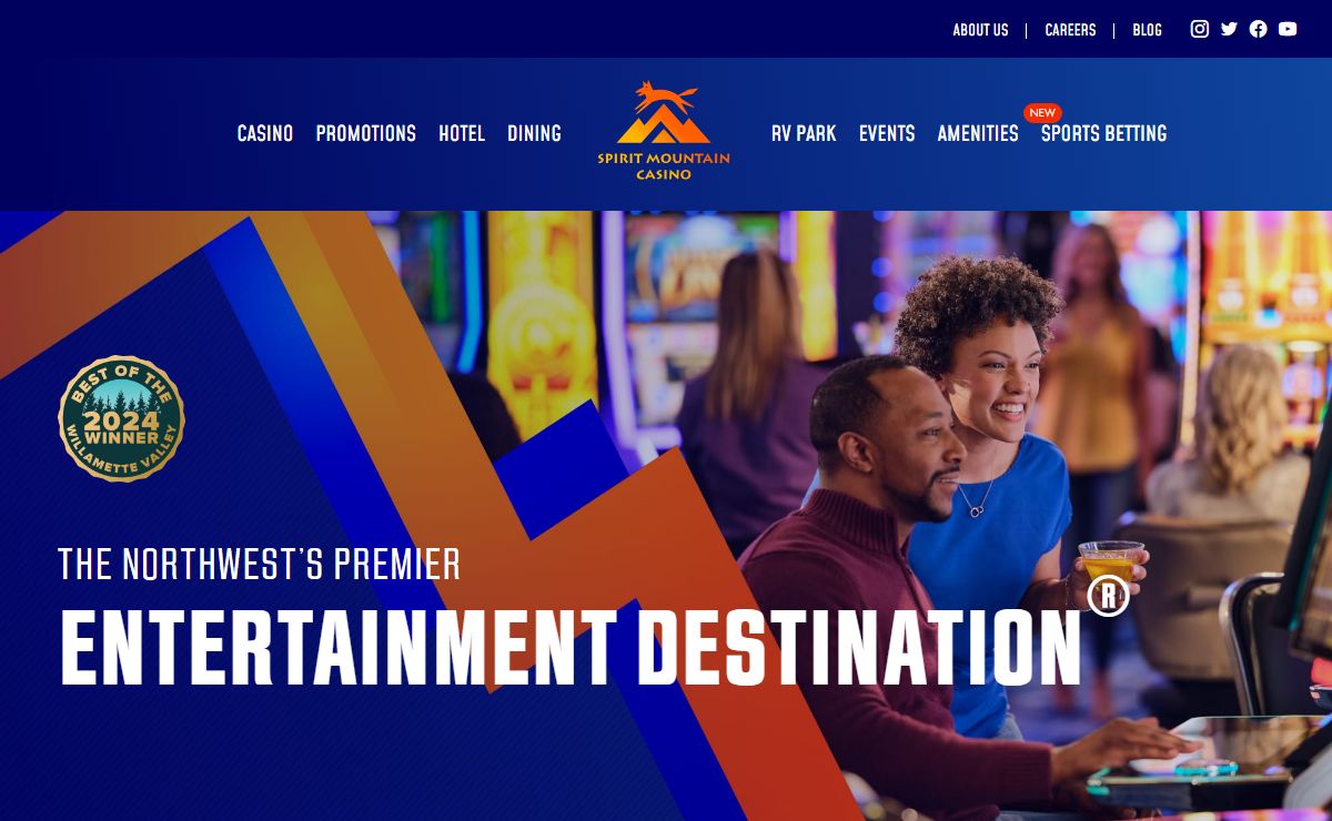 Spirit Mountain Casino | The Northwest's Premier Entertainment Destination®