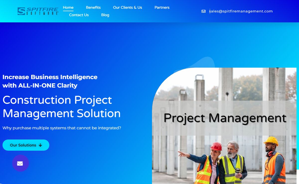 Home - Spitfire Project Management System