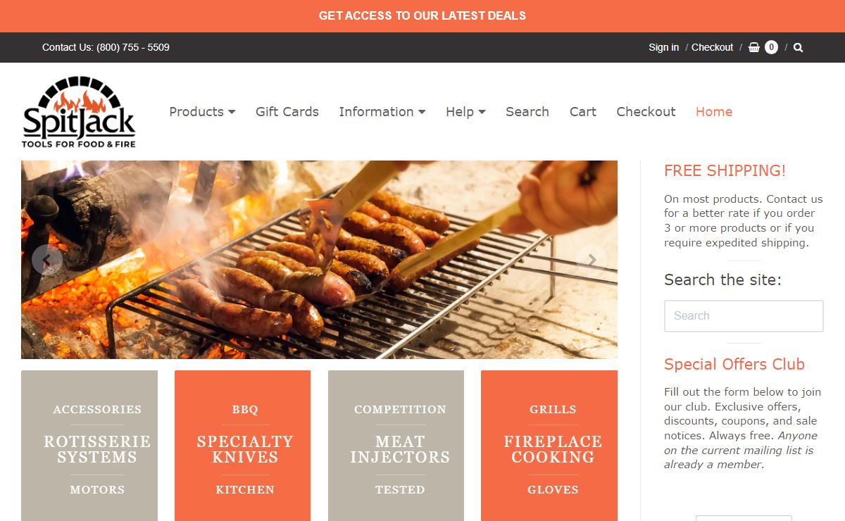 Rotisserie, Grilling Equipment and Accessories | Spit Jack | SpitJack
