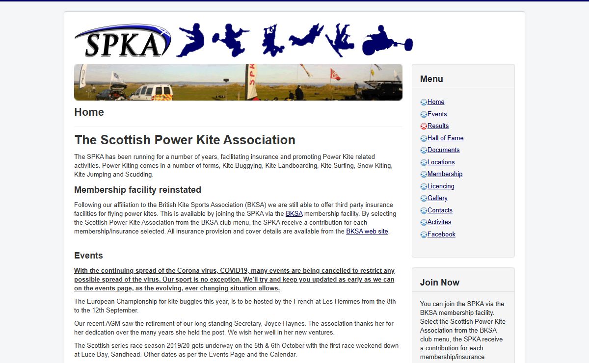 The Scottish Power Kite Association - Home