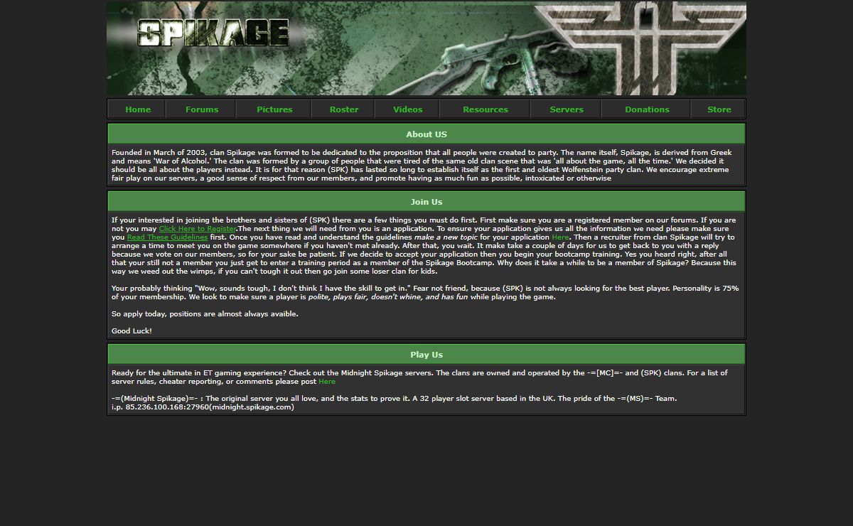 Spikage