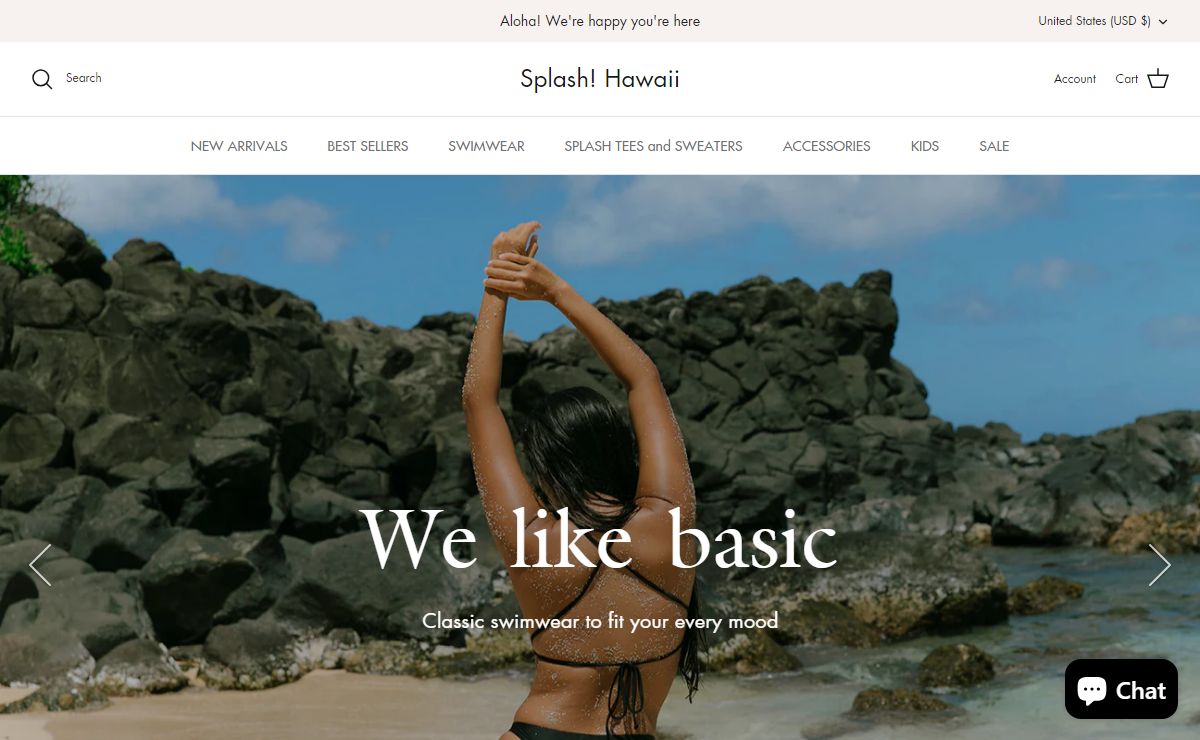 Swimwear, apparel and accessories designed in Hawaii – Splash! Hawaii