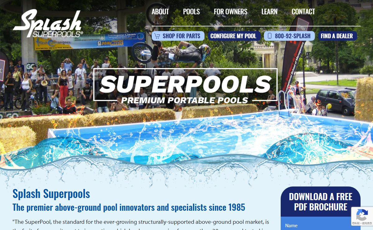 Home | Splash Pools