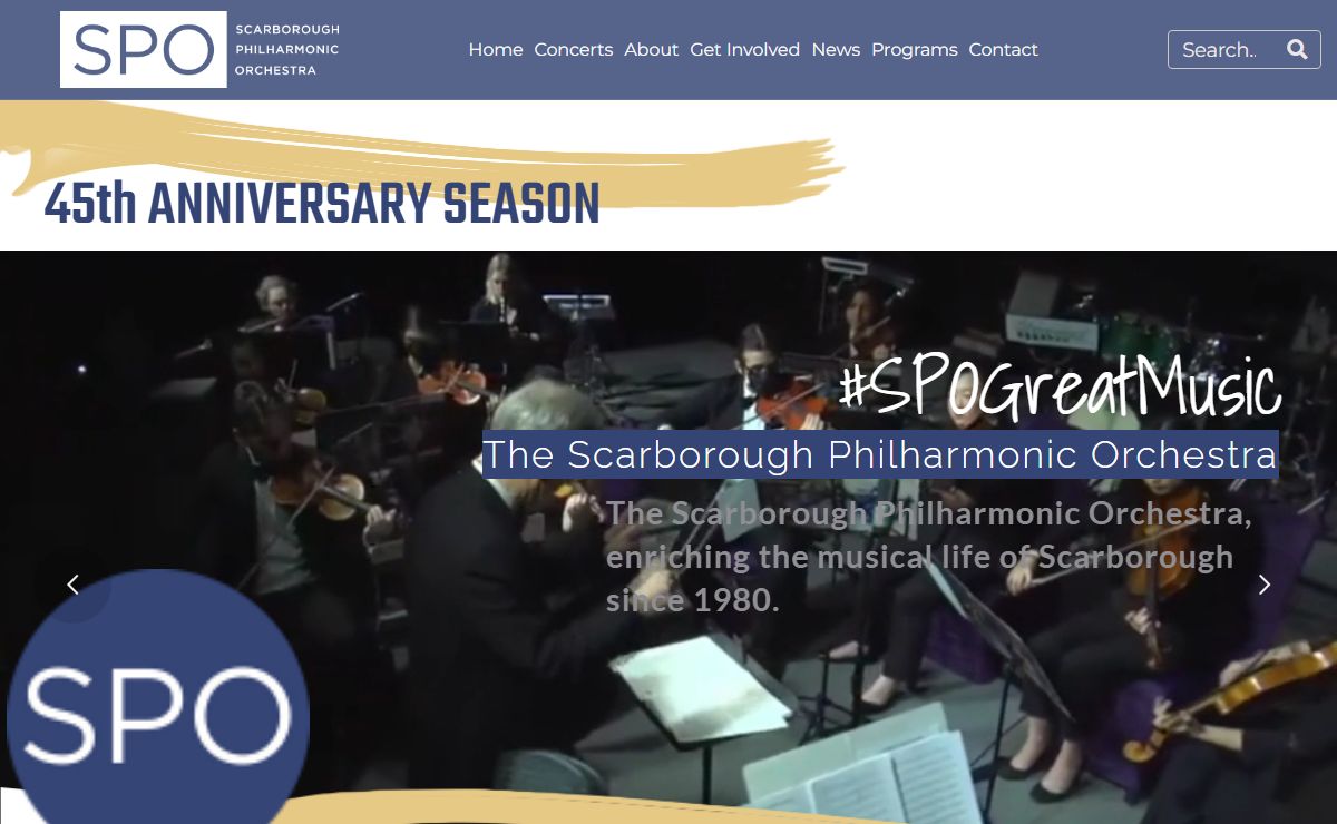 Great Music, Close to Home - Scarborough Philharmonic Orchestra