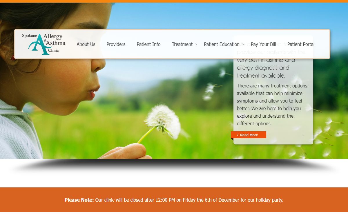 Spokane Allergy & Asthma Clinic – When you need expert help managing your asthma and allergies.