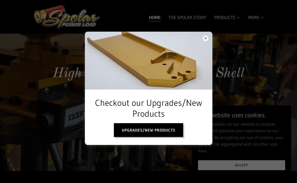 Shotgun Shell Reloaders & Reloading Supplies - Spolar Gold