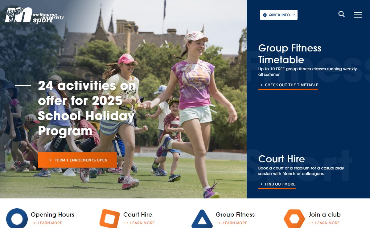 Melbourne University Sport | The University of Melbourne