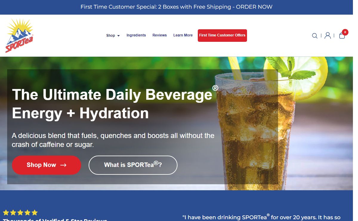 SPORTea - Energize Your Day! ... The SPORTea Way – SPORTea®