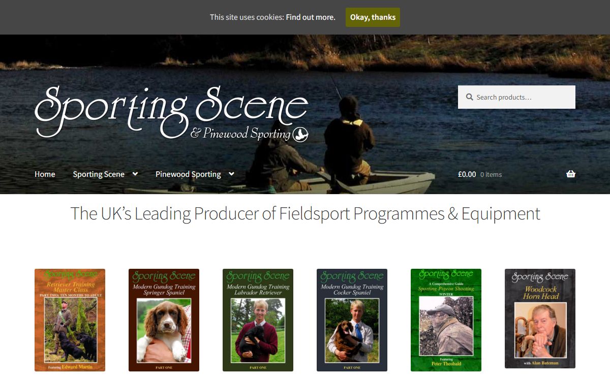 Sporting Scene & Pinewood Sporting – The UK’s Leading Producer of Fieldsport Programmes & Equipment