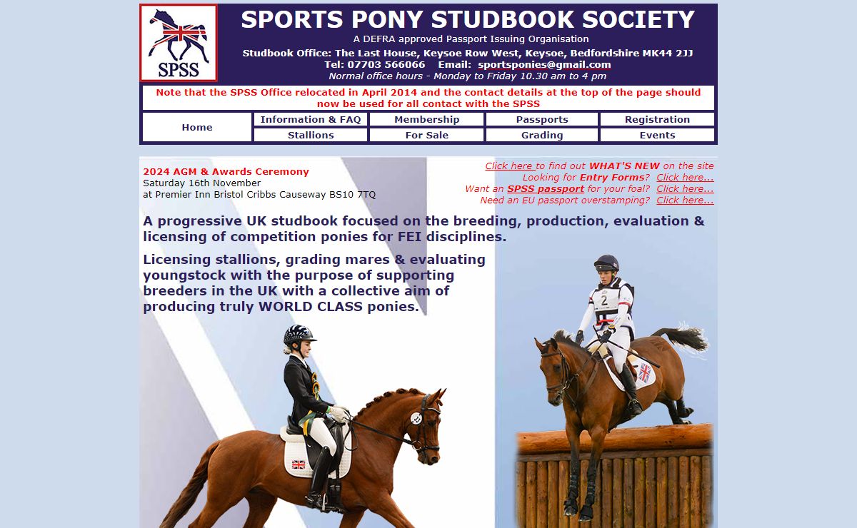 Sports Pony Studbook Society