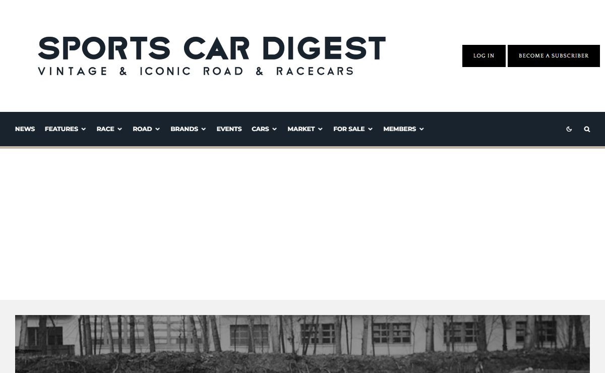 Vintage Road & Race Car News & Features - Sports Car Digest