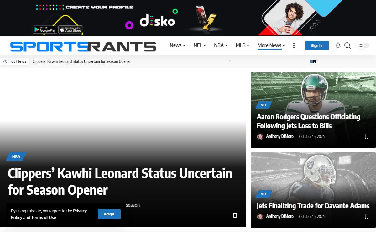 Sports News, Rumors, Betting, Coverage and More - Sports Rants