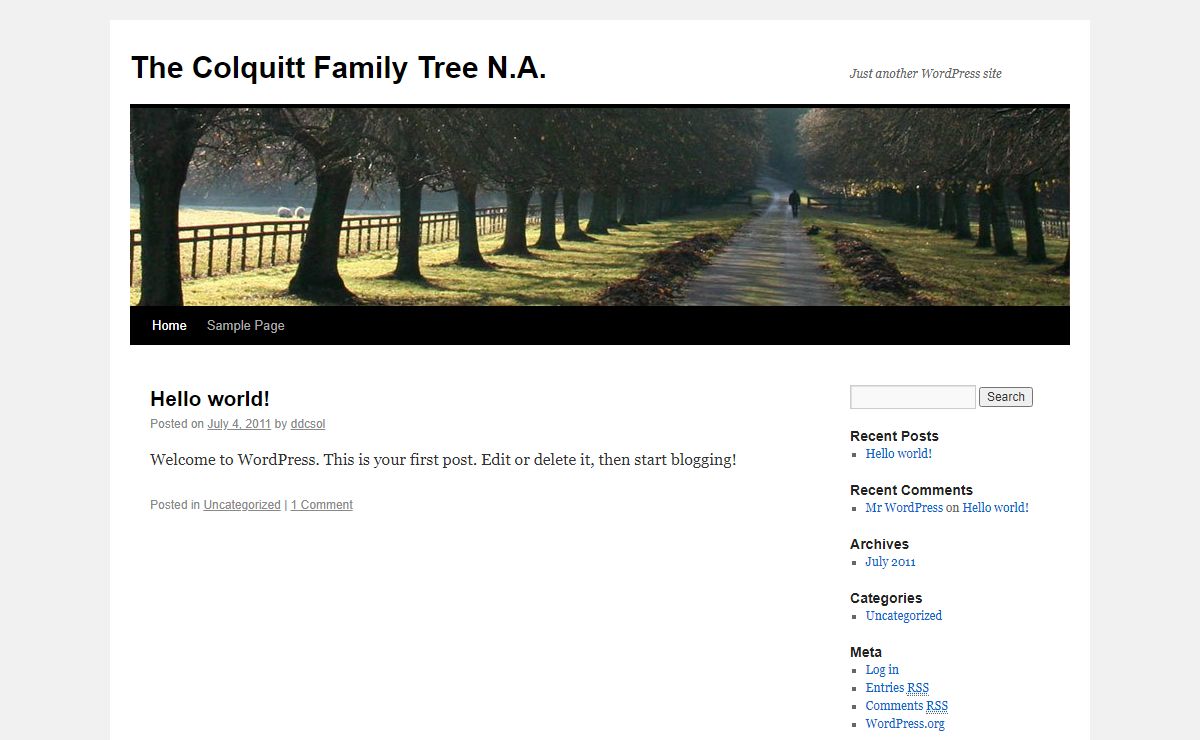 The Colquitt Family Tree N.A. | Just another WordPress site