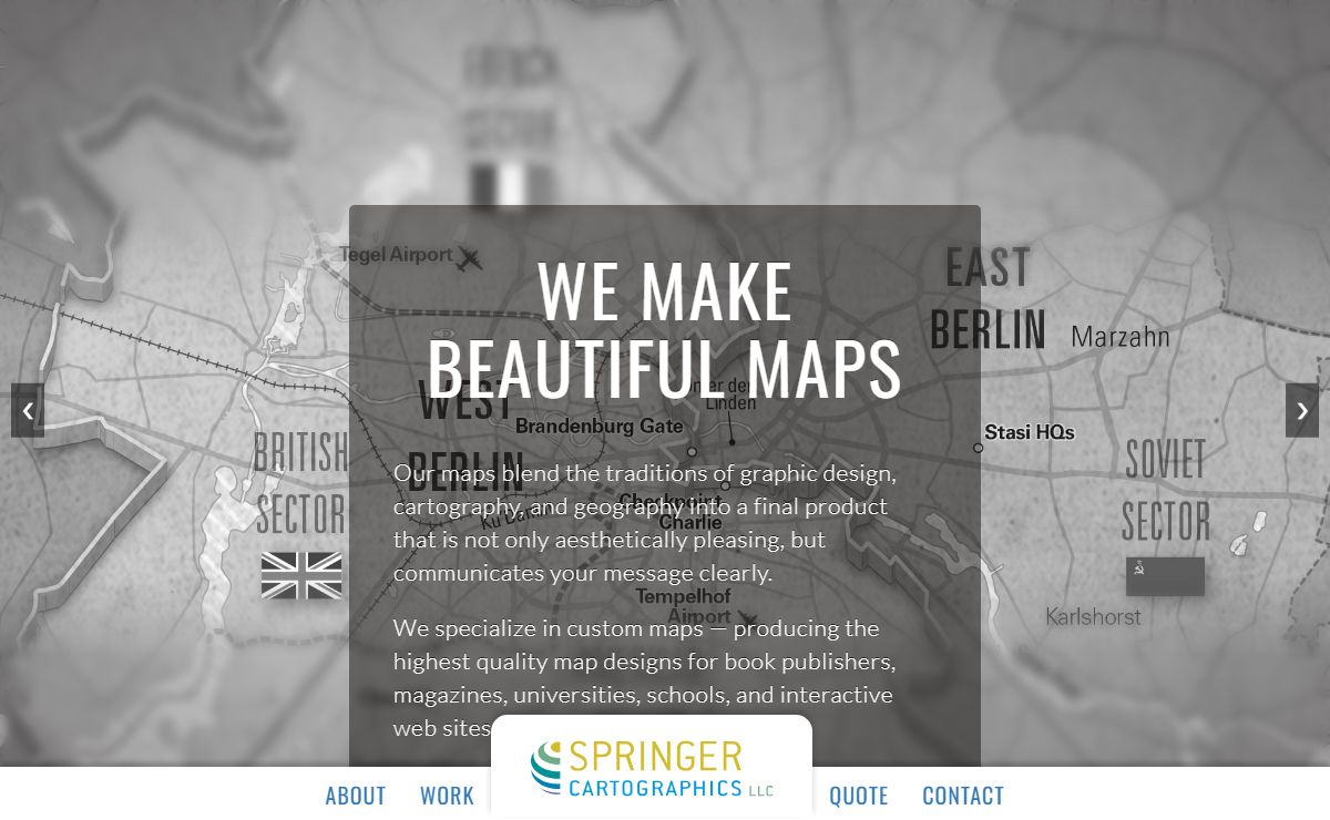 Beautiful custom maps - Springer Cartographics