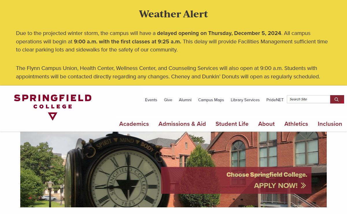 Springfield College - Keep Moving