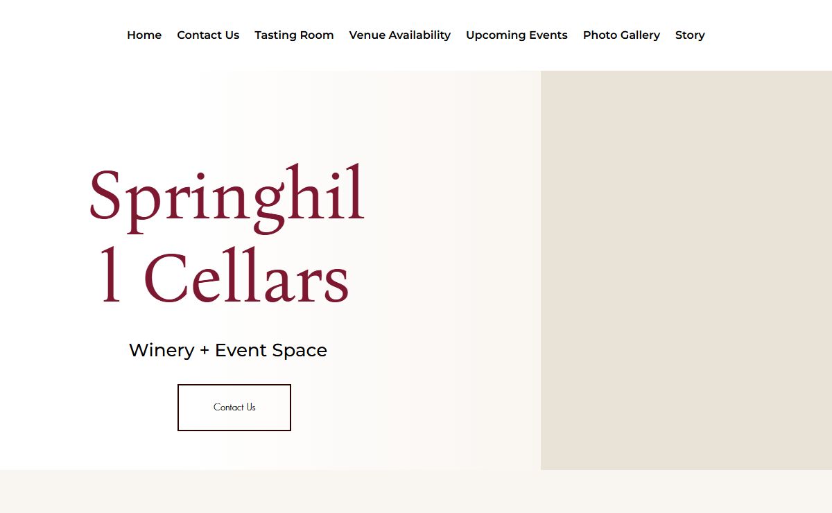 Home | Springhill Cellars