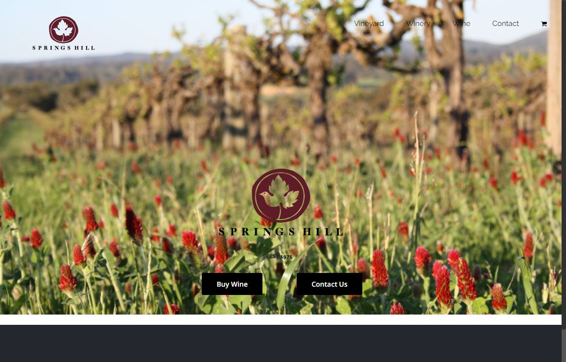 Springs Hill Winery – Est. 1975