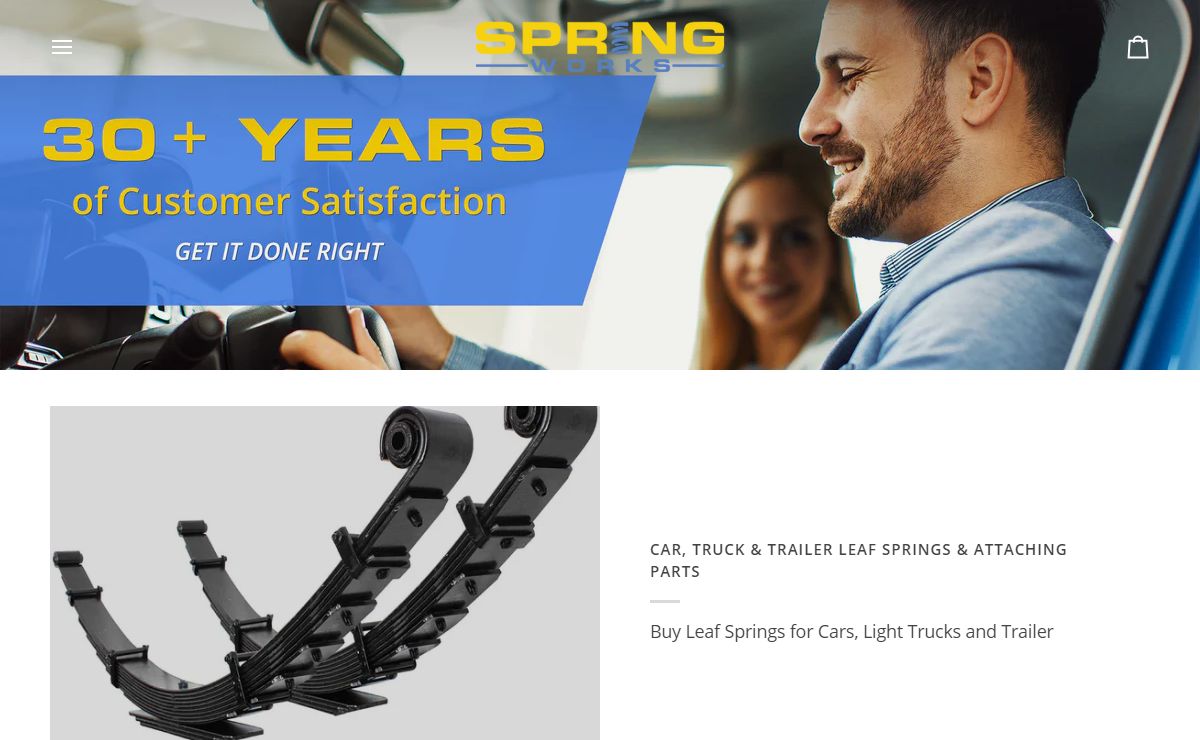 Leaf Spring, Suspension, Brake and Differential Experts | Spring Works
