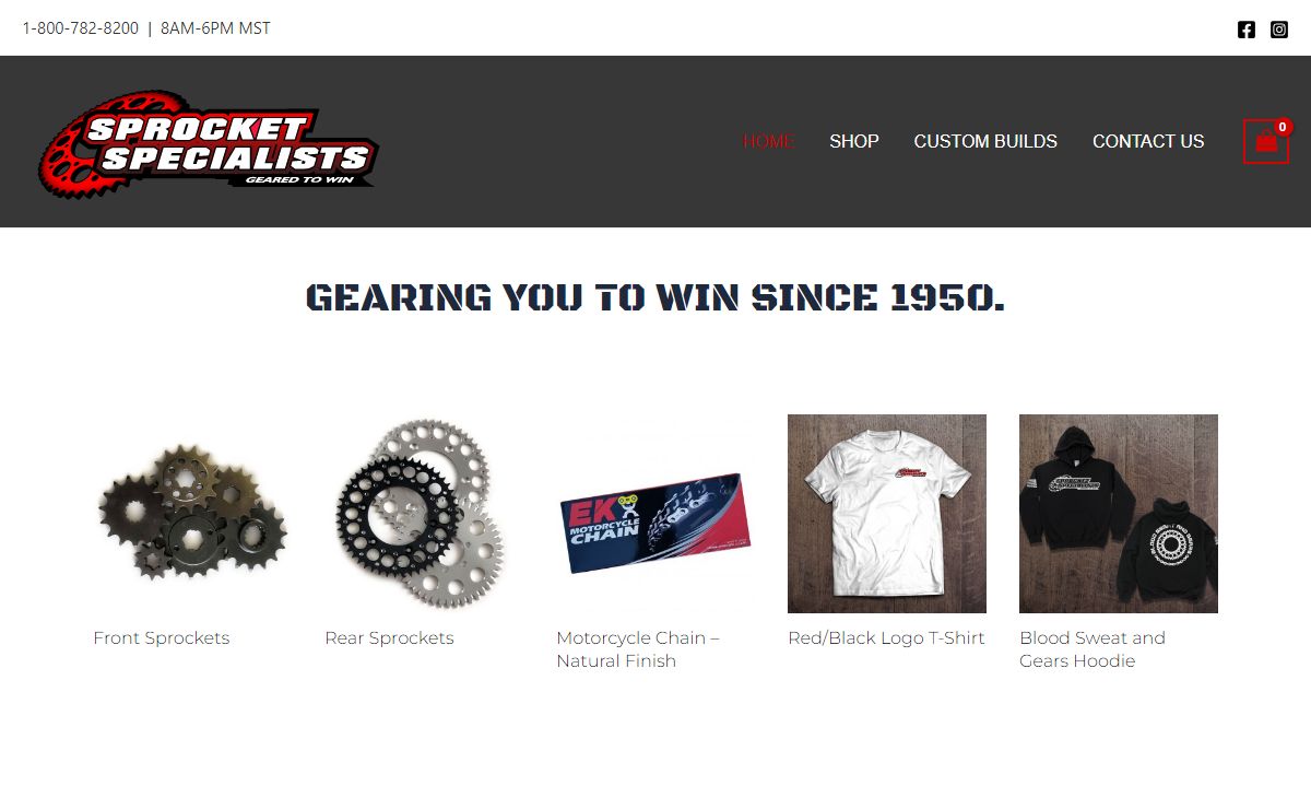 Home | Sprocket Specialists - World's Best Sprockets Since 1950