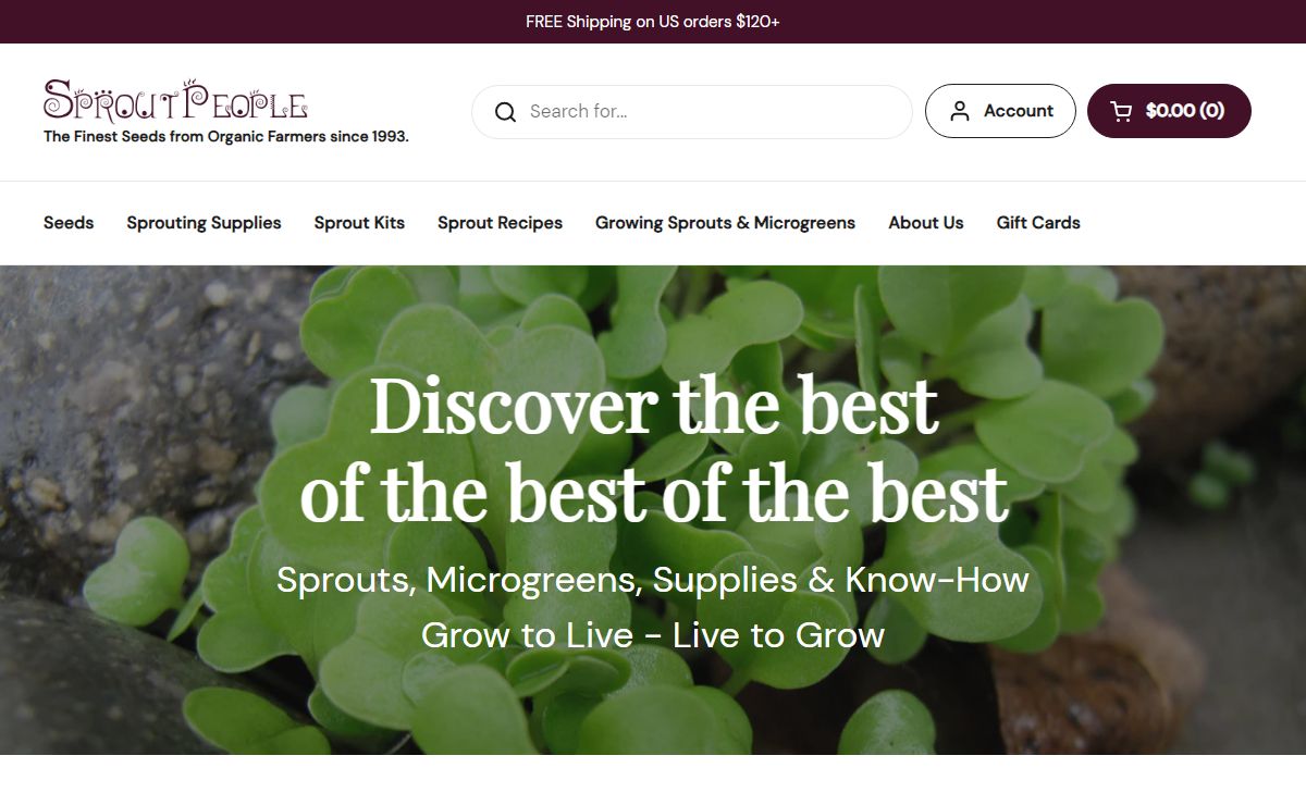 The Grooviest Sprouting Seeds on Our Planet! – Sproutpeople
