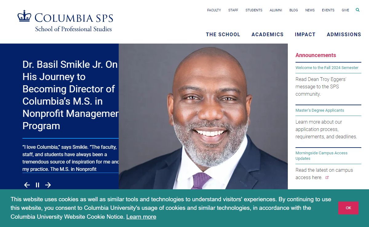 Columbia University School of Professional Studies