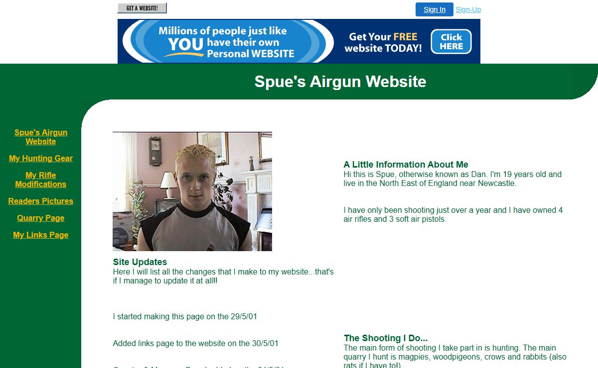 Spue's Airgun Website