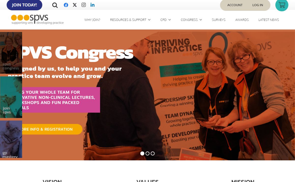 SPVS – Society of Practising Veterinary Surgeons