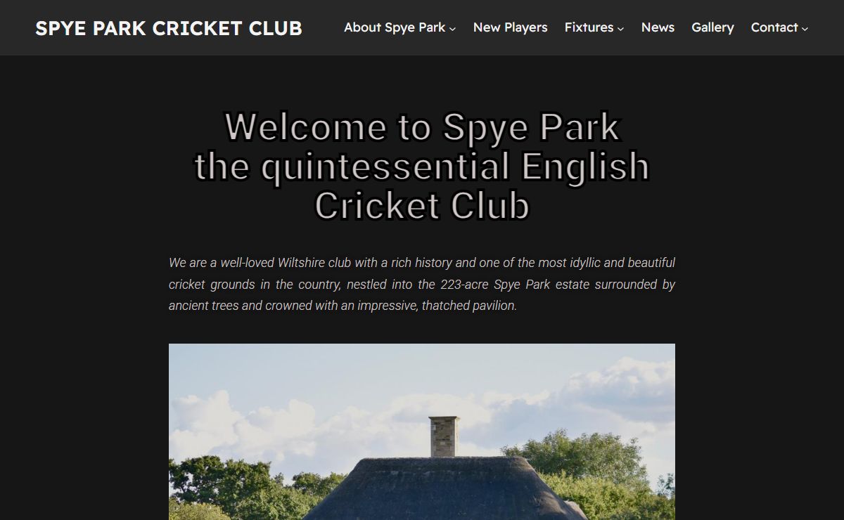 Spye Park Cricket Club